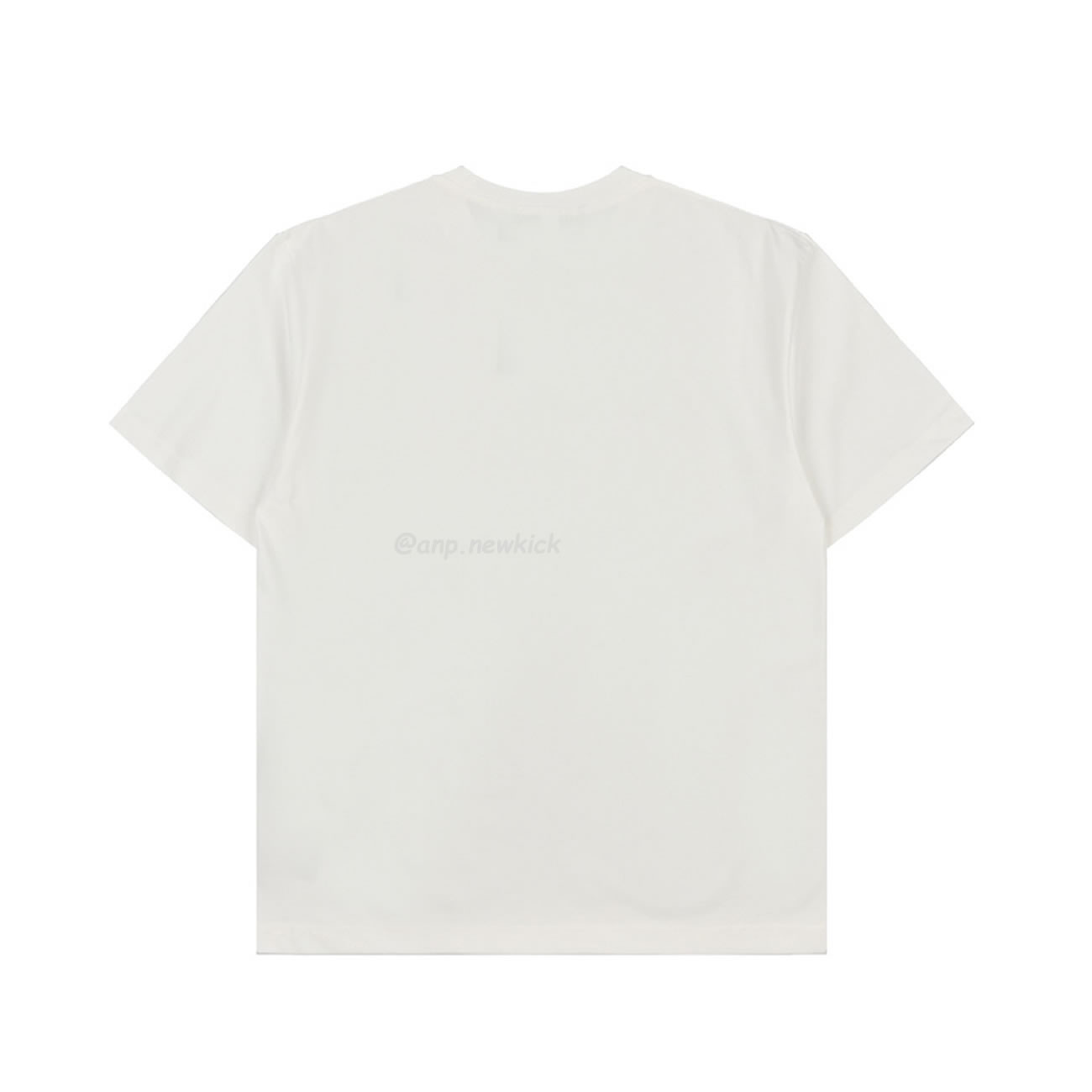 Prada 24ss 3d Toothbrush Embroidered Short Sleeves T Shirt (3) - newkick.app